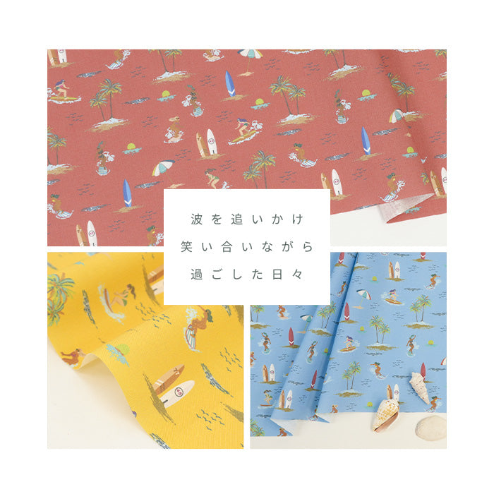 《 Breeze Days 》コットン100% シーチング MA-0616~0619