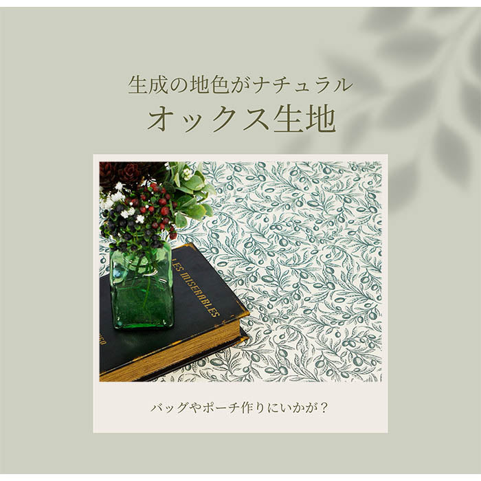 《 オリーブ 》 コットン100% オックス MA-0192