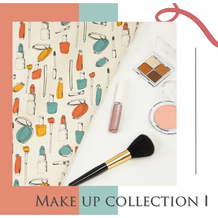 《 メイクアップコレクション1 》 コットン100% シーチング MA-0064~0069