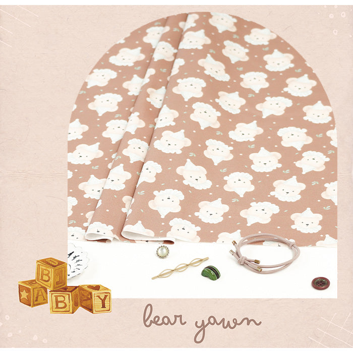 《 くまのyawn 》コットン100% オックス MA-0265~0272