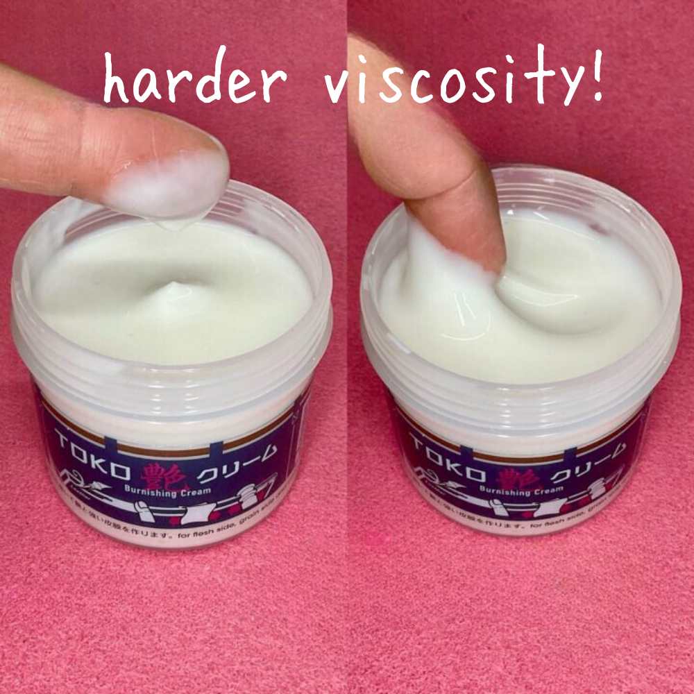 【レザークラフトツール】TOKO艶クリーム コバ・トコ・銀面磨きクリーム 100ml・450ml 全2サイズ
