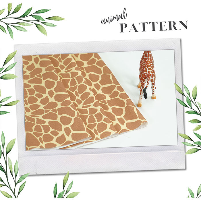 《 キリン柄 》コットン100% オックス MA-0145~0146