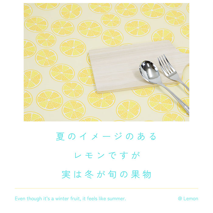 《 レモン 》コットン100% シーチング MA-0186~0189