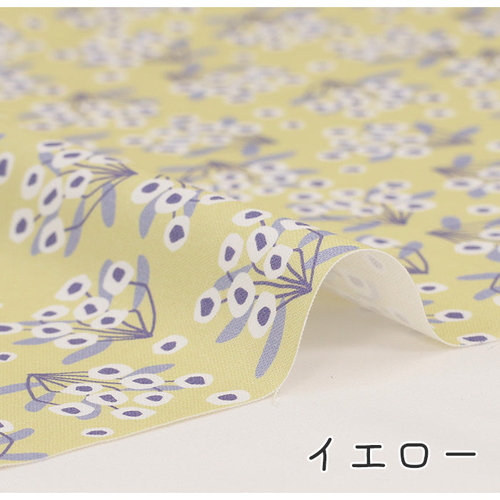 《 丸い花 》コットン100% オックス MA-0377~0382