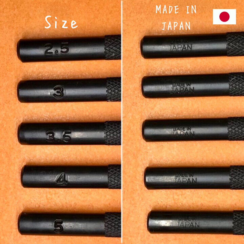 【レザークラフトツール】手縫い用ディバイダー (2.5mm/3mm/3.5mm/ 4mm/ 5mm) 全5サイズ