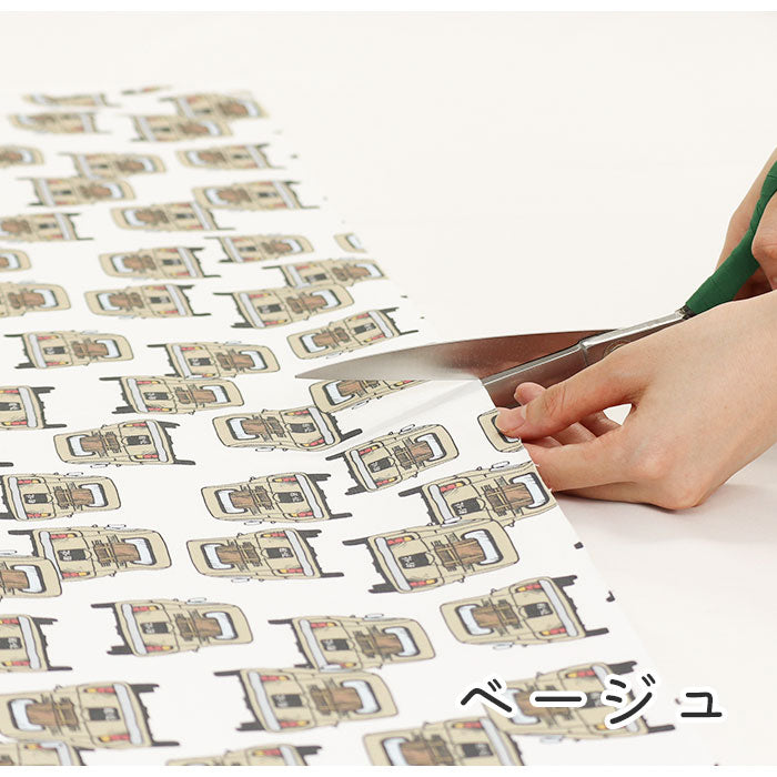 《 クラシックカーと休日 》 コットン100% オックス MA-0089~0099