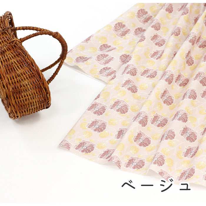 《 ヒナゲシ 》 コットン100% シーチング MA-0324~0330