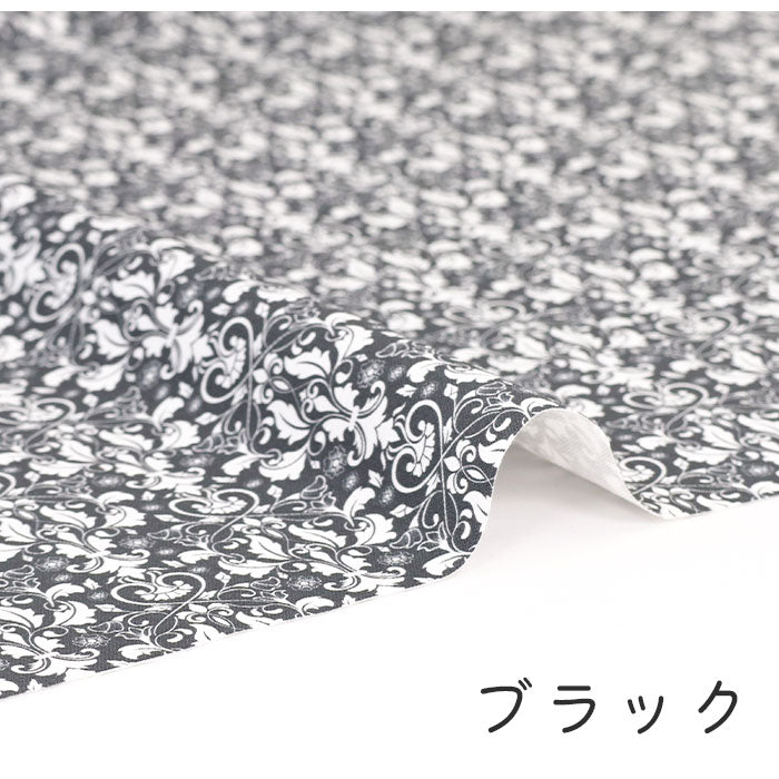 《 ダマスク柄1 》コットン100% オックス MA-0354~0360