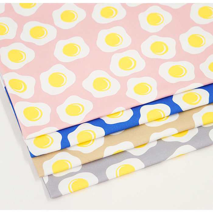 《 目玉焼きパーティ 》コットン100% オックス MA-0100~0103