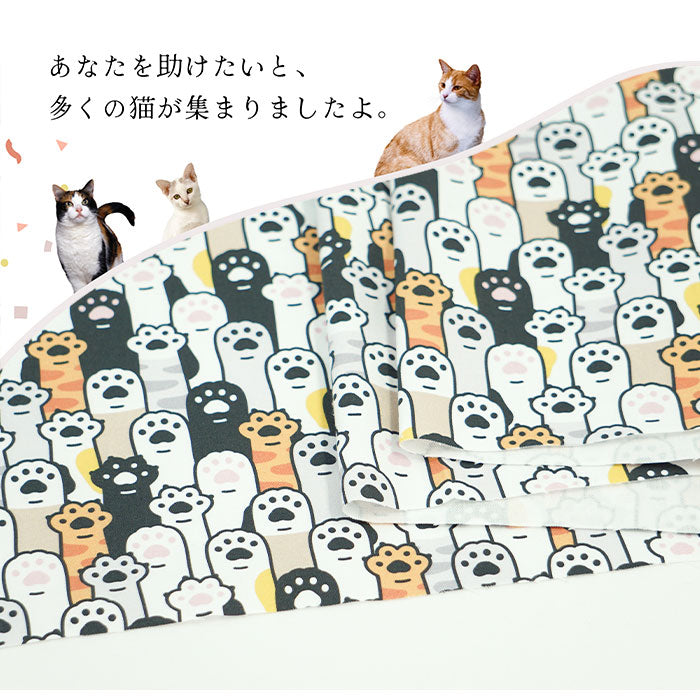 《 猫の手貸します 》コットン100% オックス MA-0025・MA-0243