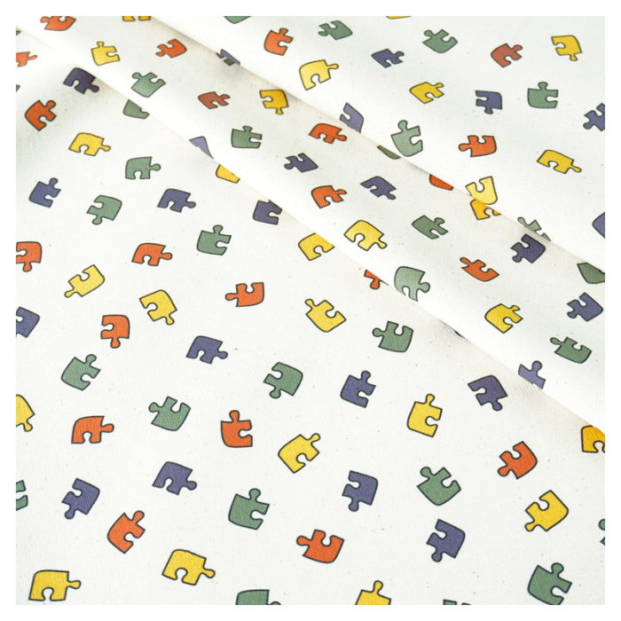 《 おもちゃのパズル 》コットン100% オックス MA-0062