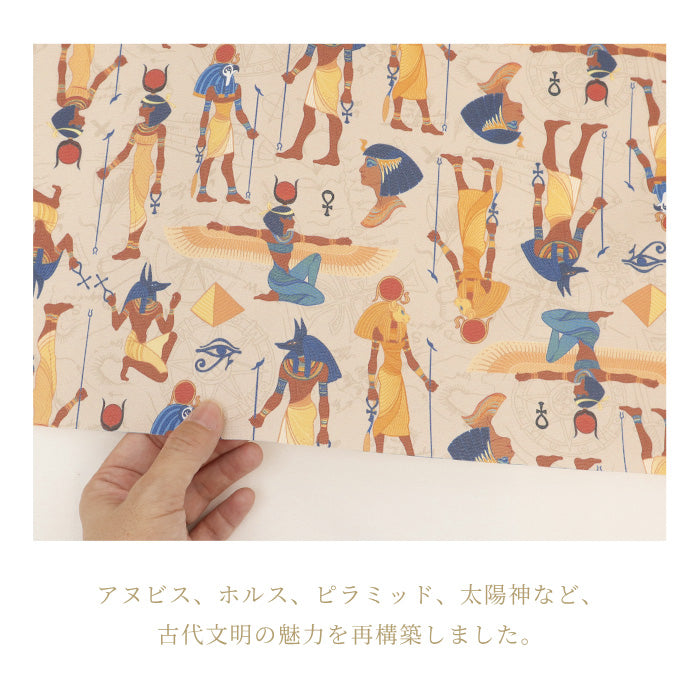 《 古代エジプト柄 》コットン100% オックス MA-0724~0728