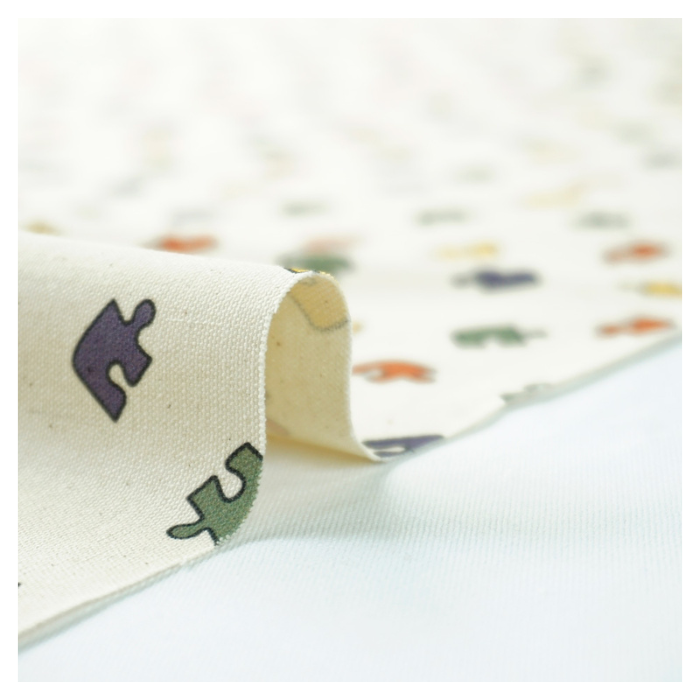 《 おもちゃのパズル 》コットン100% オックス MA-0062