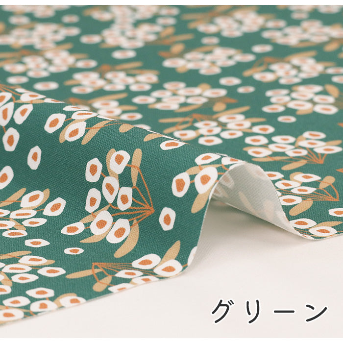 《 丸い花 》コットン100% オックス MA-0377~0382