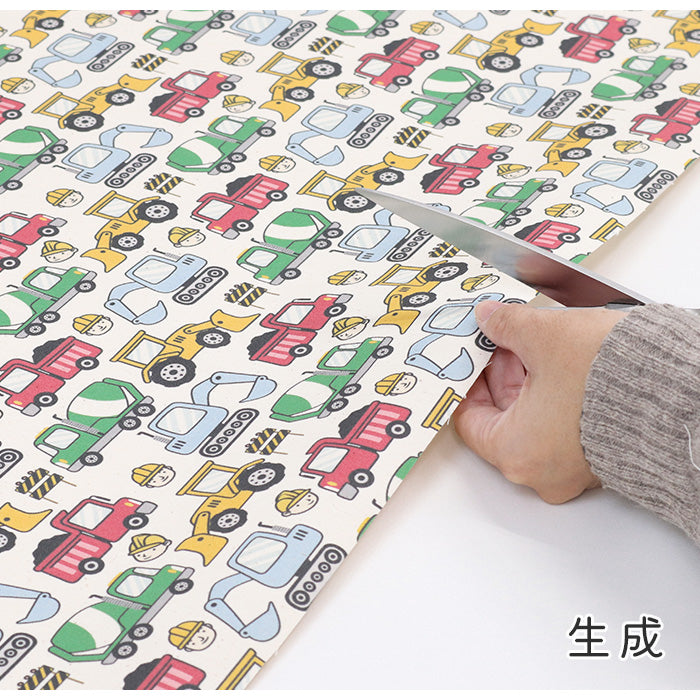 《 はたらく車2 》コットン100% オックス MA-0571~0575