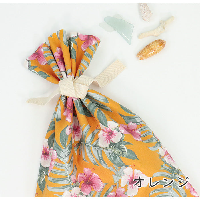 《 トロピカル ハイビスカス 》コットン100% オックス MA-0606~0610