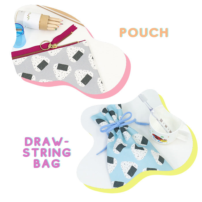 《 転がるおにぎり 》 コットン100% オックス MA-0494~0499