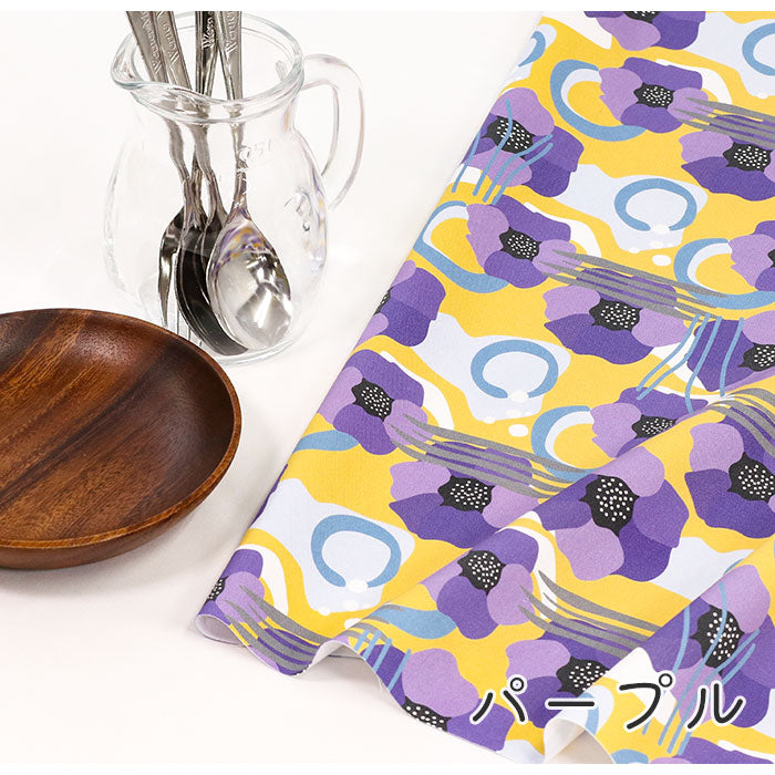 《 花手水 》コットン100% オックス MA-0408~0412