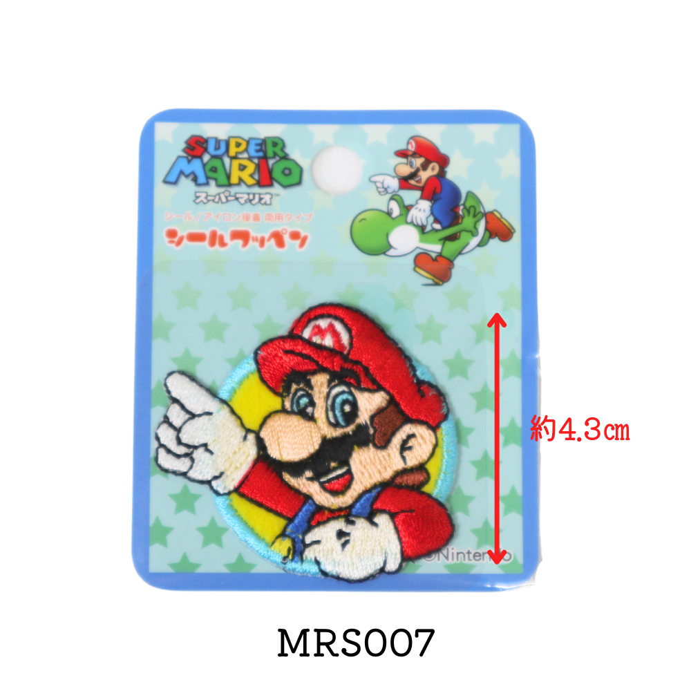 【ワッペン】スーパーマリオ シールワッペン