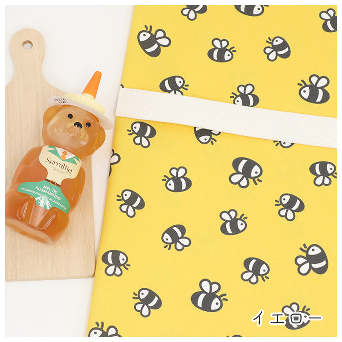 《 ミツバチ 》コットン100% オックス MA-0710~0714