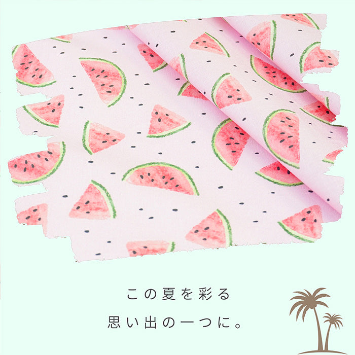 《 スイカの季節 》 コットン100% シーチング MA-0074~0076