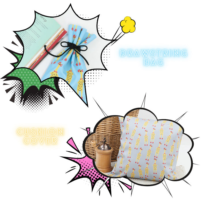 《 チキン パニック! 》コットン100% オックス MA-0623~0627