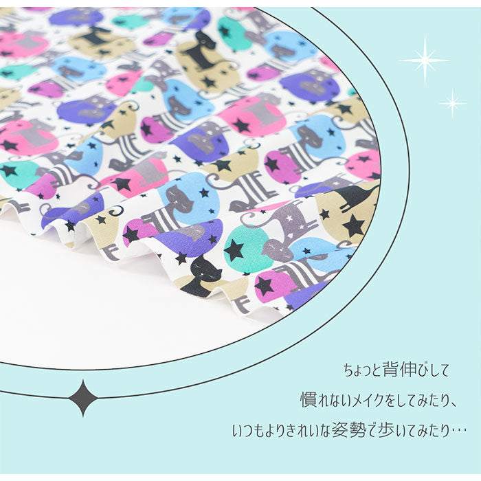 《 ねこのミーヤ 》コットン100% オックス MA-0129~0130