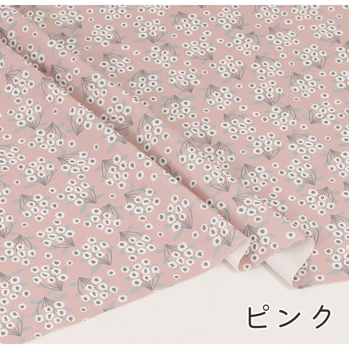 《 丸い花 》コットン100% オックス MA-0377~0382