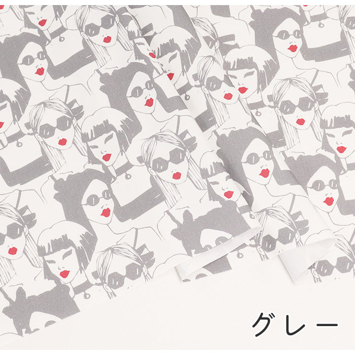 《 赤いリップ 》 コットン100% オックス MA-0469~0471