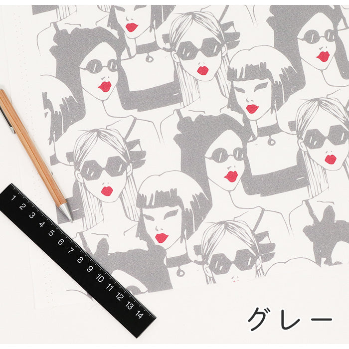 《 赤いリップ 》 コットン100% オックス MA-0469~0471