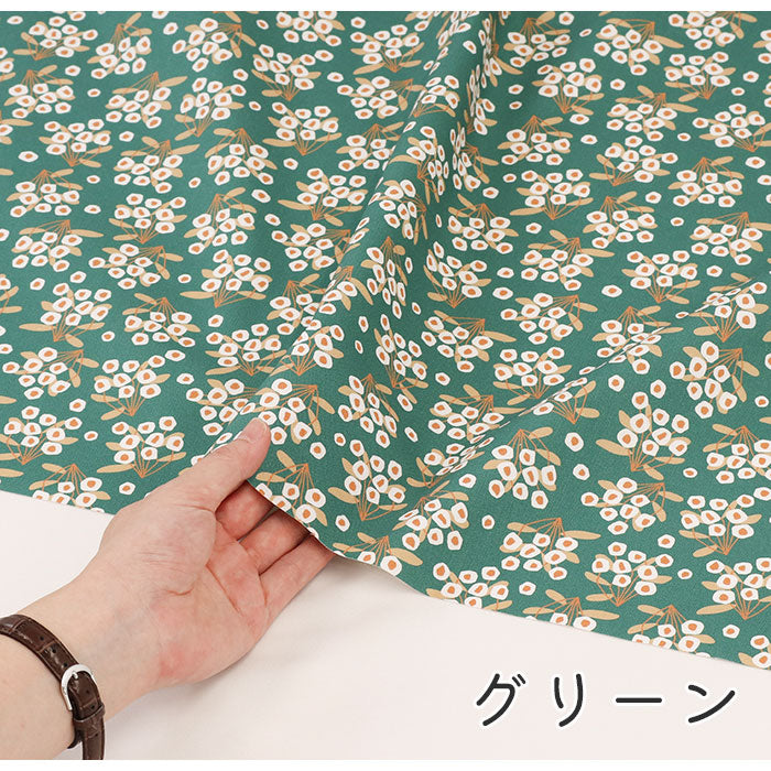 《 丸い花 》コットン100% オックス MA-0377~0382