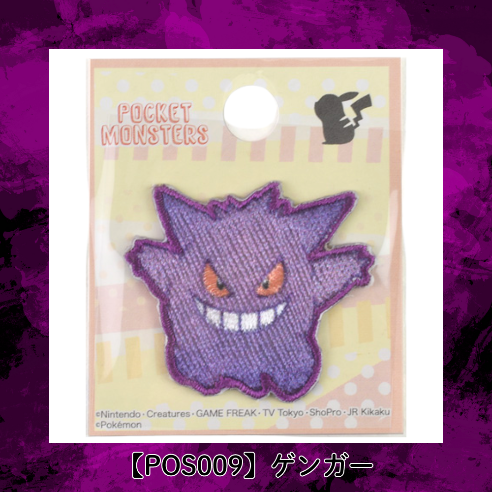 【ワッペン】Pocket Monsters ポケモン(Pokémon) シールワッペン