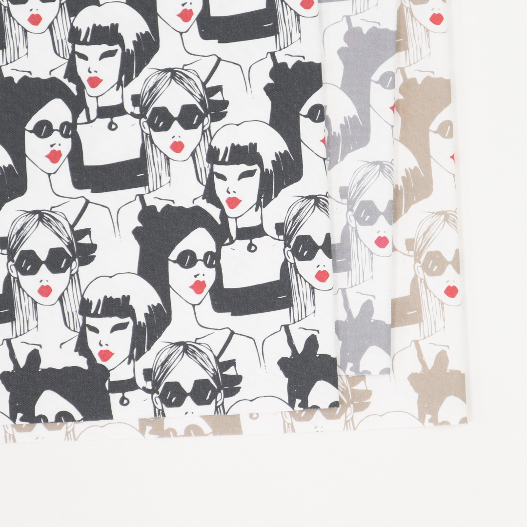 《 赤いリップ 》 コットン100% オックス MA-0469~0471