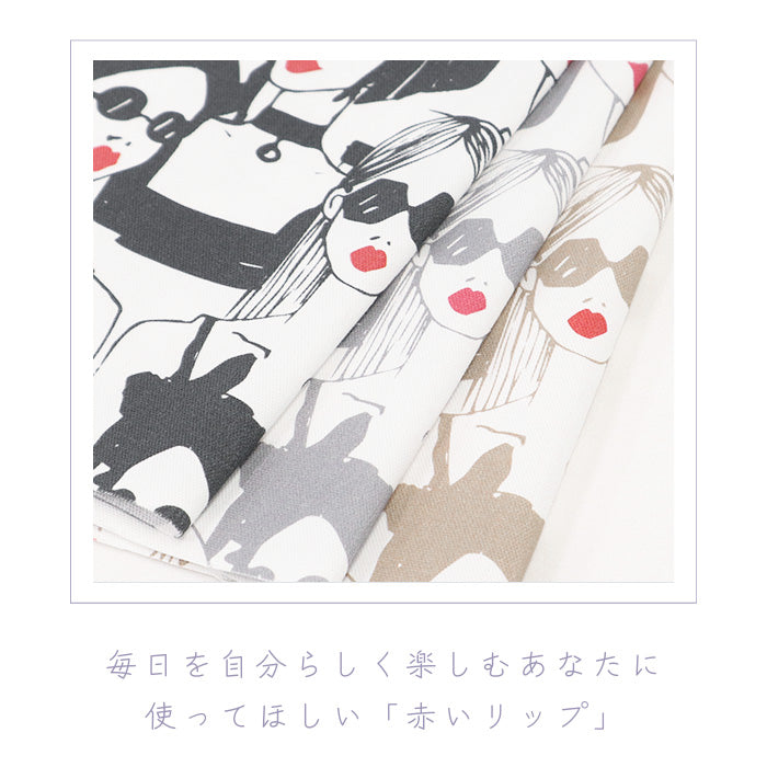 《 赤いリップ 》 コットン100% オックス MA-0469~0471