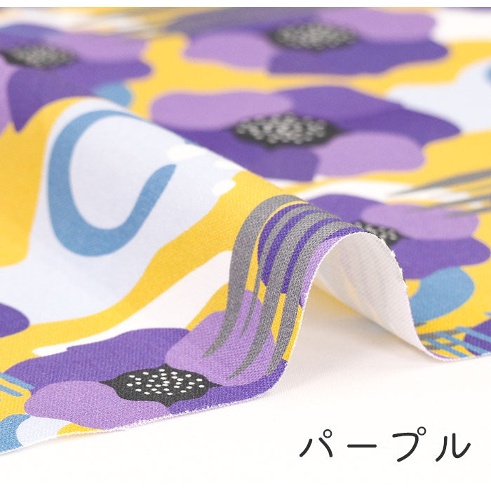 《 花手水 》コットン100% オックス MA-0408~0412