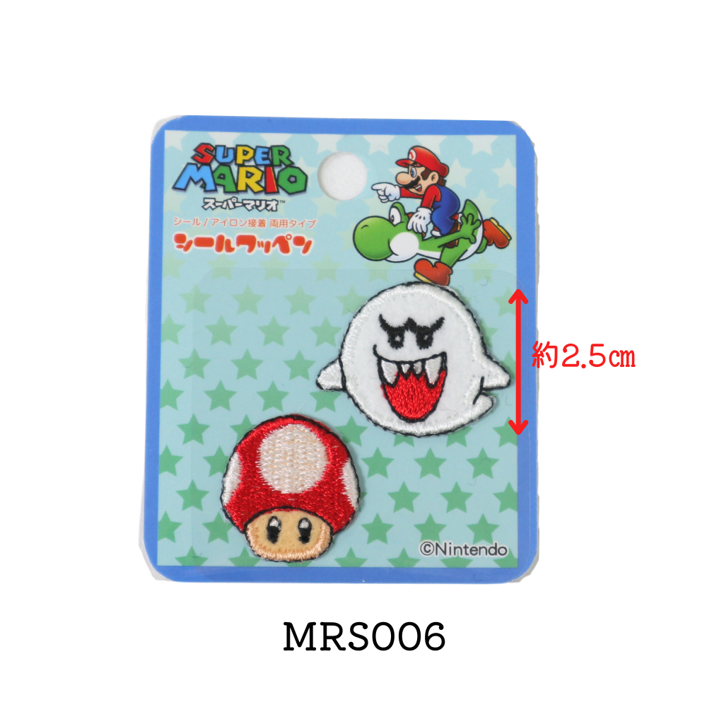 【ワッペン】スーパーマリオ シールワッペン