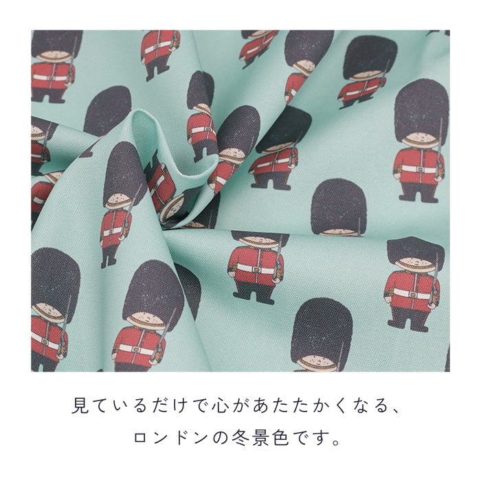 《 ロンドンの兵隊さん 》 コットン100% オックス MA-0687~0691