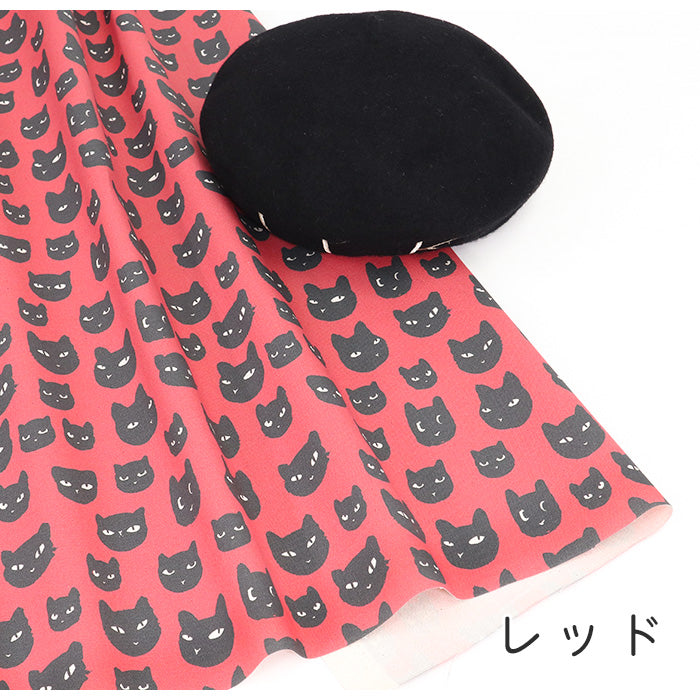 《 にゃんこパレット 》 コットン100% オックス MA-0537~0541