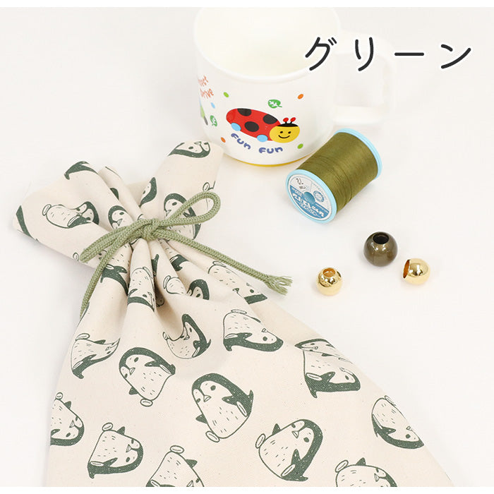 《 ペンギンです。 》コットン100% オックス MA-0422~0428