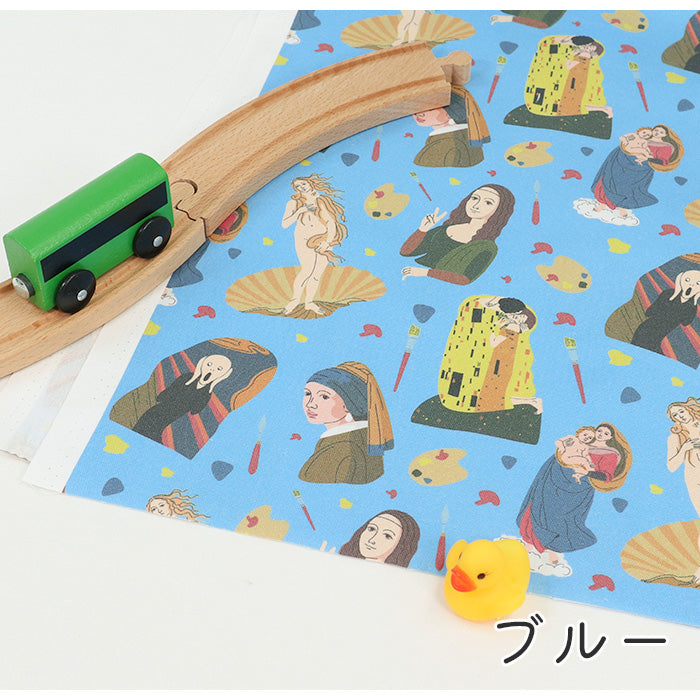 《 夜の美術館 》コットン100% オックス MA-0519~0522・0681