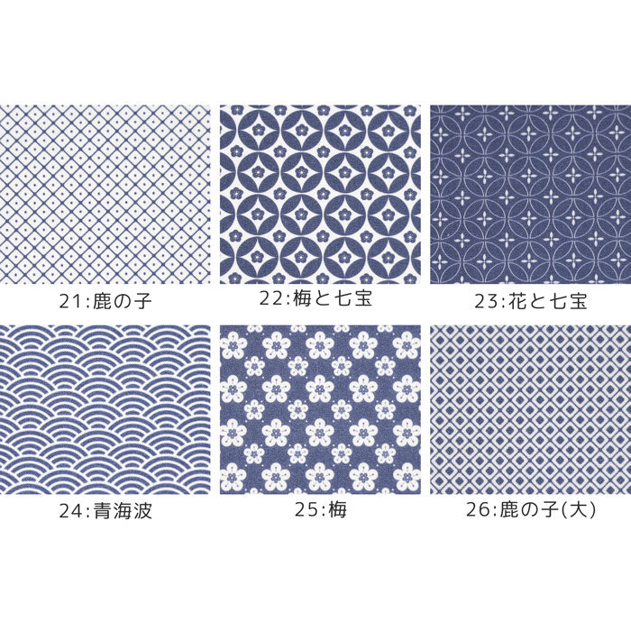 《 WASABIシリーズ5 鹿の子(大) 》 コットン100% シーチング MA-0240