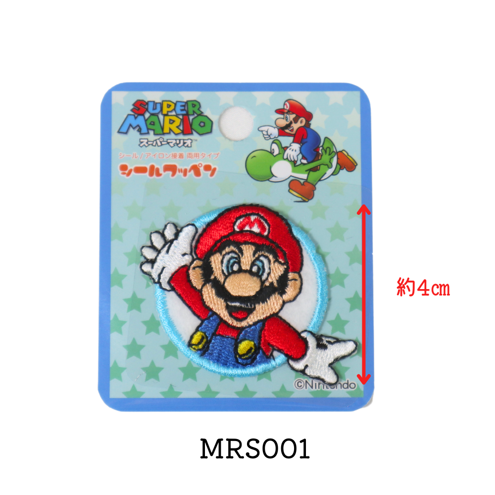 【ワッペン】スーパーマリオ シールワッペン