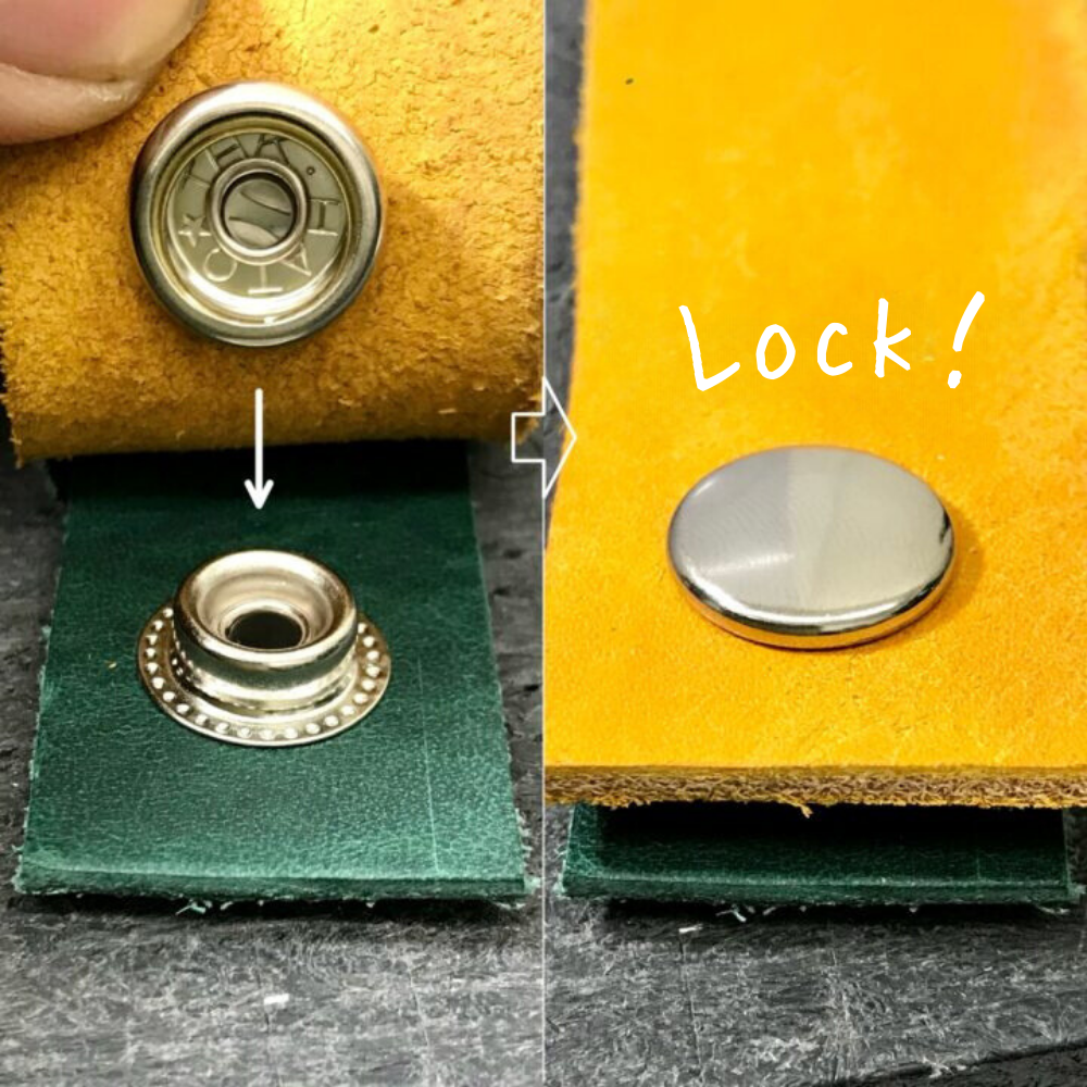 【レザークラフトツール】ジャンパーホック打 小