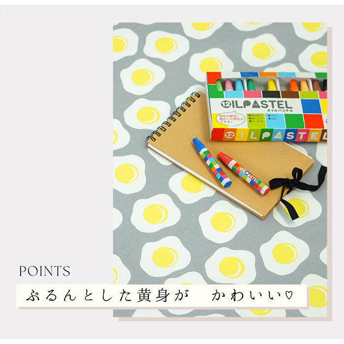 《 目玉焼きパーティ 》コットン100% オックス MA-0100~0103