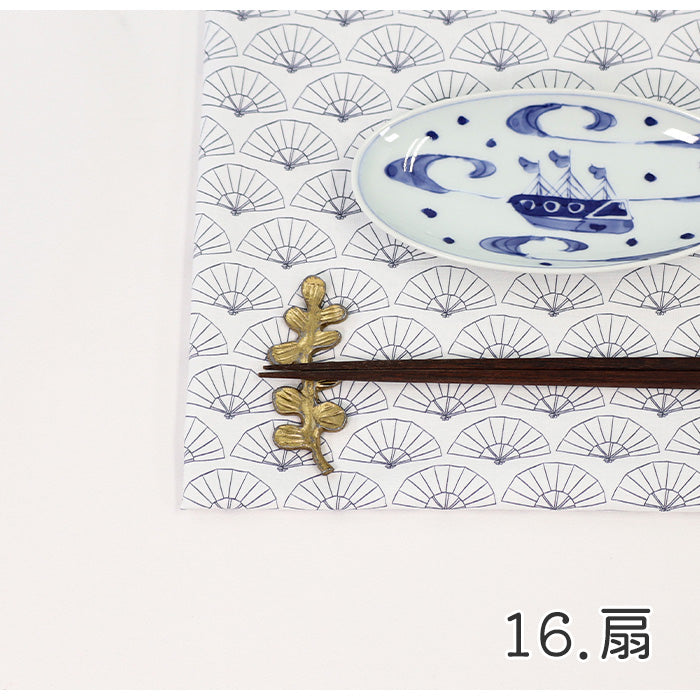 《 WASABIシリーズ4 扇 》 コットン100% シーチング MA-0230