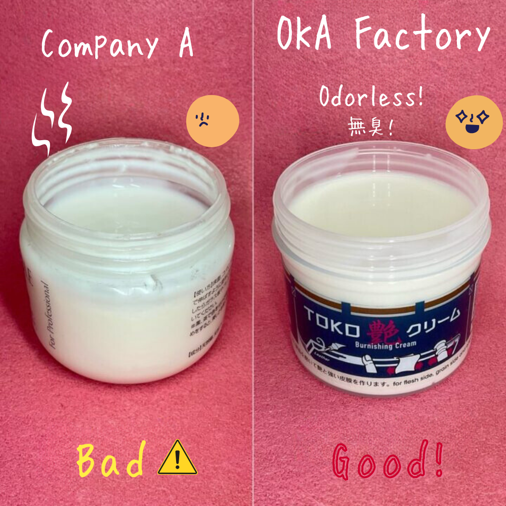 【レザークラフトツール】TOKO艶クリーム コバ・トコ・銀面磨きクリーム 100ml・450ml 全2サイズ