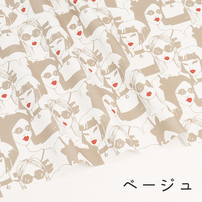 《 赤いリップ 》 コットン100% オックス MA-0469~0471