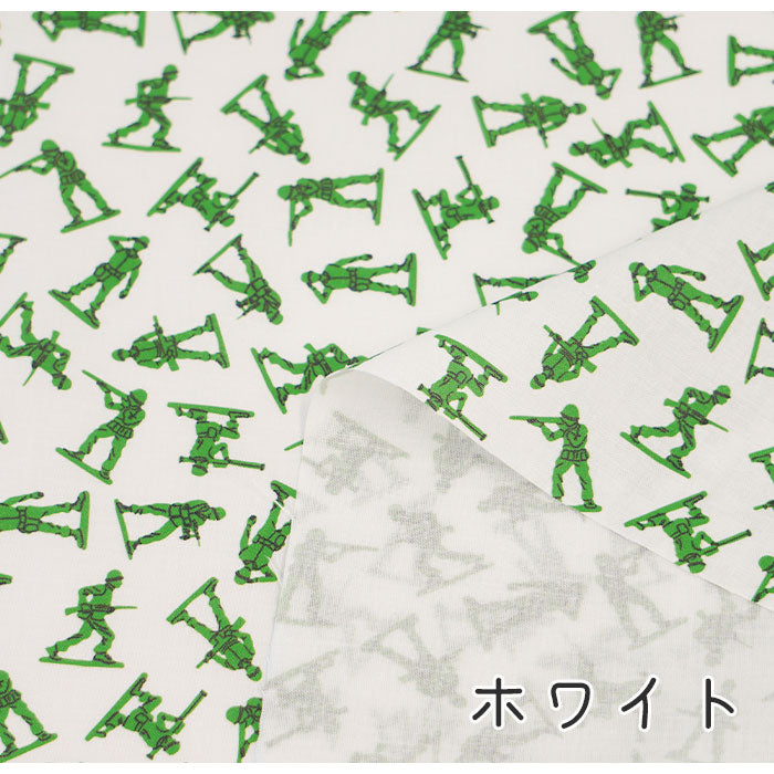 《 おもちゃの兵隊 》 コットン100% シーチング MA-0170~0172