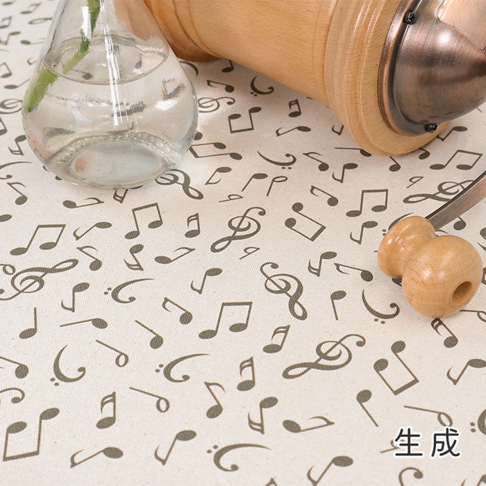 《 Music Notes 》コットン100% オックス MA-0592~0596