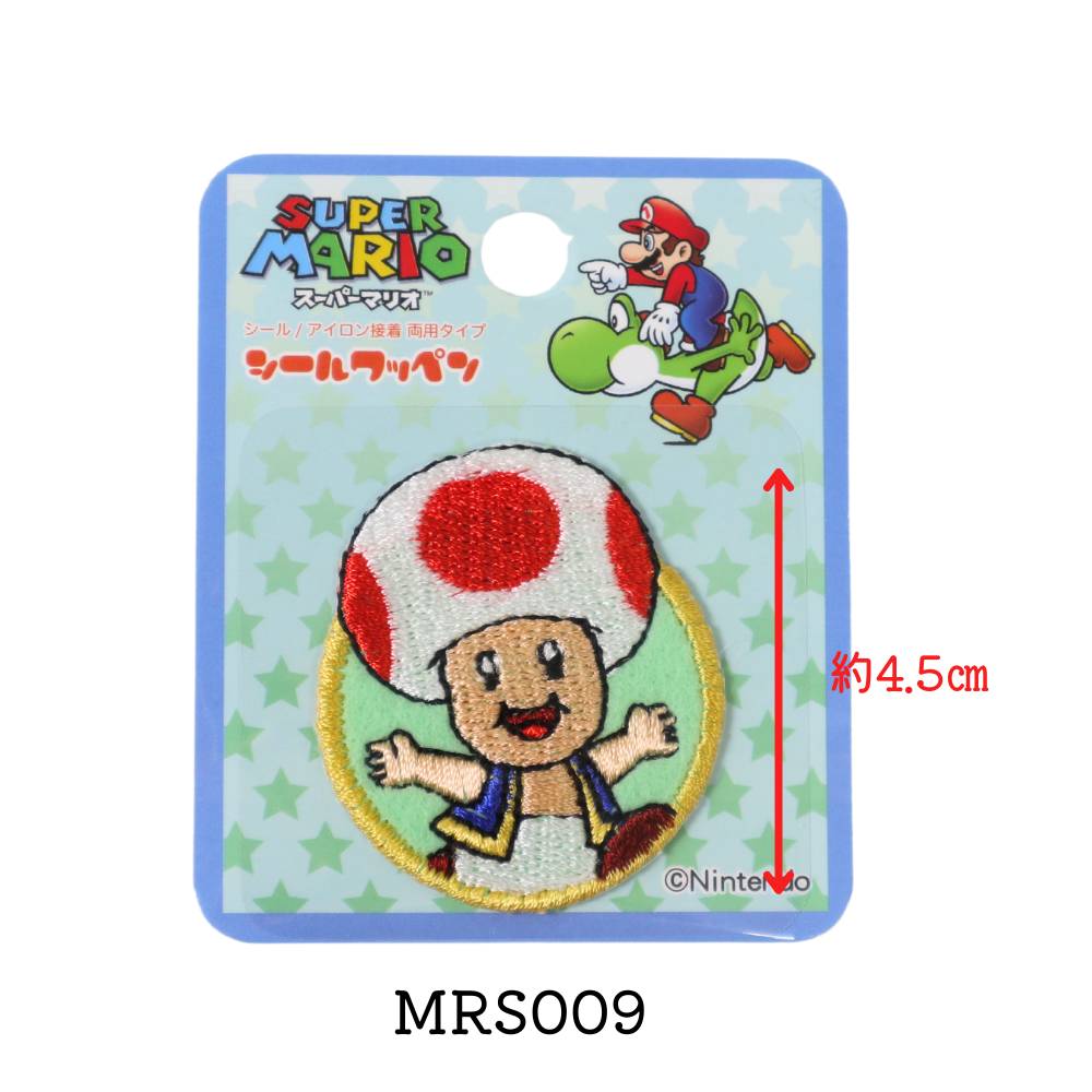 【ワッペン】スーパーマリオ シールワッペン
